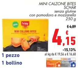 Conad Mini calzone bitęs SCHÄR offerta