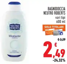 Conad Bagnodoccia NEUTRO ROBERTS offerta