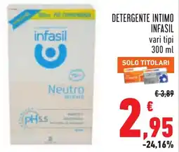 Conad Detergente intimo INFASIL offerta
