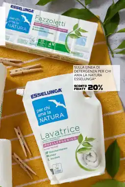 Esselunga Sulla linea di detergenza per chi ama la natura ESSELUNGA offerta