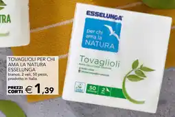 Esselunga Tovaglioli per chi ama la natura esselunga bianco, offerta