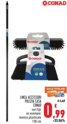 Conad Linea accessori pulizia casa CONAD offerta