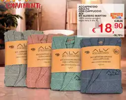 Conad Accappatoio adulto con cappuccioALV BY ALVING MARTA offerta