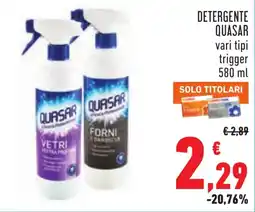 Conad Detergente QUASAR offerta