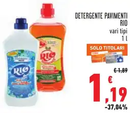 Conad Detergente pavimenti RIO offerta
