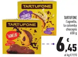 Conad TARTUFONE l'agnello, la colomba chocopiù offerta