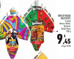 Conad Uovo di pasqua DOLCE&TOYS offerta