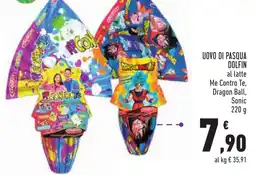 Conad Uovo di pasqua DOLFIN offerta