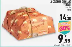 Conad La colomba di milano VERGANI offerta
