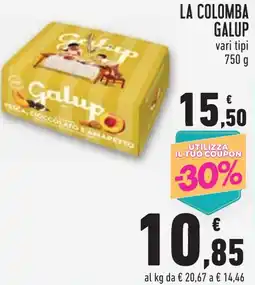 Conad La colomba GALUP offerta