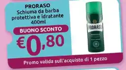Ipersoap PRORASO Schiuma da barba protettiva e idratante offerta