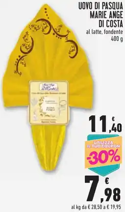 Conad Uovo di pasqua marie ange DI COSTA offerta