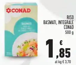 Conad Riso basmati, integrale CONAD offerta