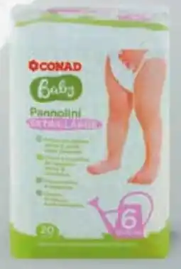 Conad Pannolini, mutandina CONAD BABY offerta