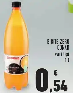 Conad Bibite zero CONAD offerta