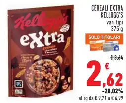 Conad Cereali extra KELLOGG'S offerta