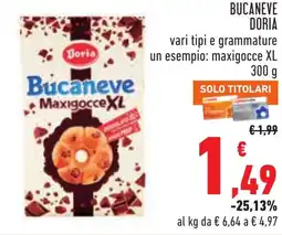 Conad Bucaneve DORIA offerta