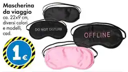 Tedi Mascherina da viaggio offerta