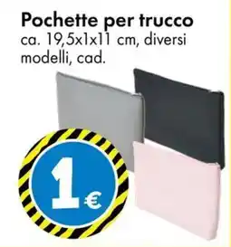 Tedi Pochette per trucco offerta