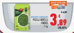 Conad Piselli novelli FINDUS offerta