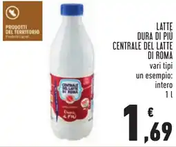 Conad Latte dura di più centrale del latte DI ROMA offerta