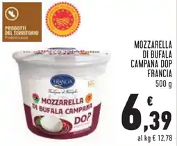 Conad Mozzarella di bufala campana DOP FRANCIA offerta