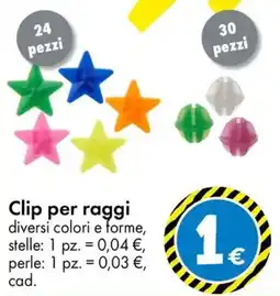 Tedi Clip per raggi offerta