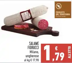 Conad Salame FIORUCCI offerta