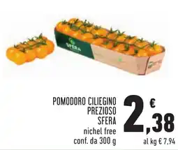 Conad Pomodoro ciliegino prezioso SFERA offerta