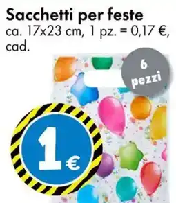 Tedi Sacchetti per feste offerta