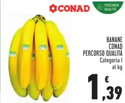Conad Banane CONAD PERCORSO QUALITÀ offerta