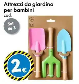 Tedi Attrezzi da giardino per bambini offerta