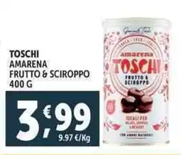 Deco Supermercati Toschi amarena frutto & sciroppo offerta