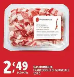Deco Supermercati Gastronauta francobolli di guanciale offerta