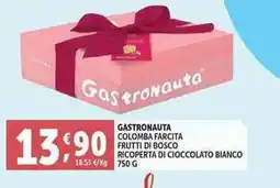 Deco Supermercati Gastronauta colomba farcita frutti di bosco ricoperta di cioccolato bianco offerta
