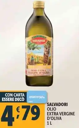 Deco Supermercati Salvadori olio extra vergine d'oliva offerta