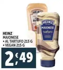 Deco Supermercati Heinz maionese offerta