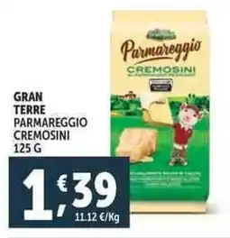 Deco Supermercati Gran terre parmareggio cremosini offerta