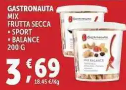 Deco Supermercati Gastronauta mix frutta secca offerta