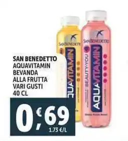 Deco Supermercati San benedetto aquavitamin bevanda alla frutta offerta