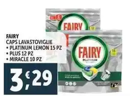 Deco Supermercati Fairy caps lavastoviglie offerta
