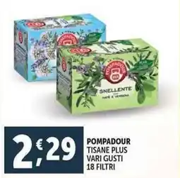 Deco Supermercati Pompadour tisane plus offerta