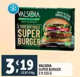 Deco Supermercati Valsoia super burger offerta