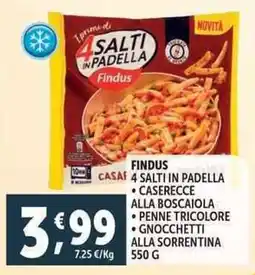 Deco Supermercati Findus 4 salti in padella offerta