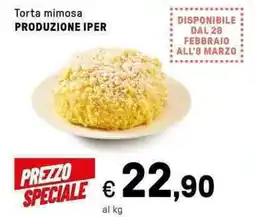 Iper La Grande Torta mimosa PRODUZIONE IPER offerta