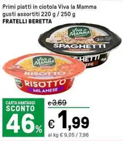 Iper La Grande Primi piatti in ciotola Viva la Mamma FRATELLI BERETTA offerta