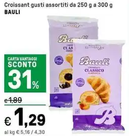 Iper La Grande Croissant BAULI offerta