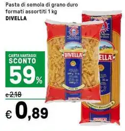 Iper La Grande Pasta di semola di grano duro DIVELLA offerta
