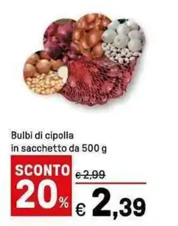 Iper La Grande Bulbi di cipolla in sacchetto offerta