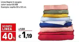 Iper La Grande Linea Bagno in spugna CÁ offerta